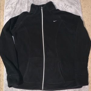 90’s Vintage nike zip up fleece jacket